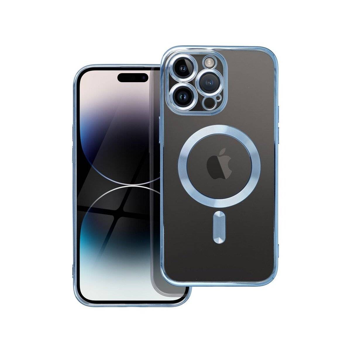 MagSafe Hülle mit Kameraschutz iPhone 15 Plus Blau
