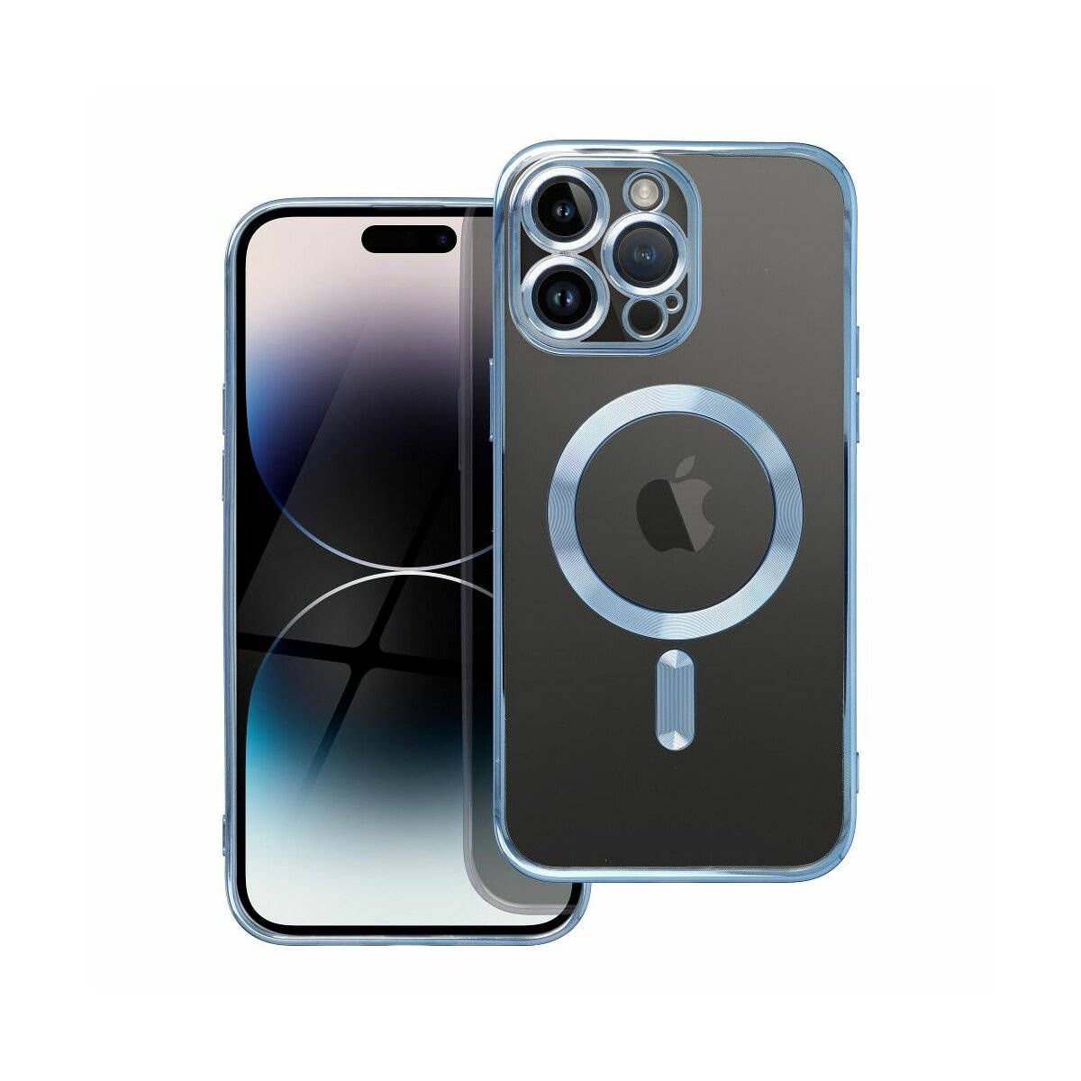 MagSafe Hülle mit Kameraschutz iPhone 15 Pro Max Blau