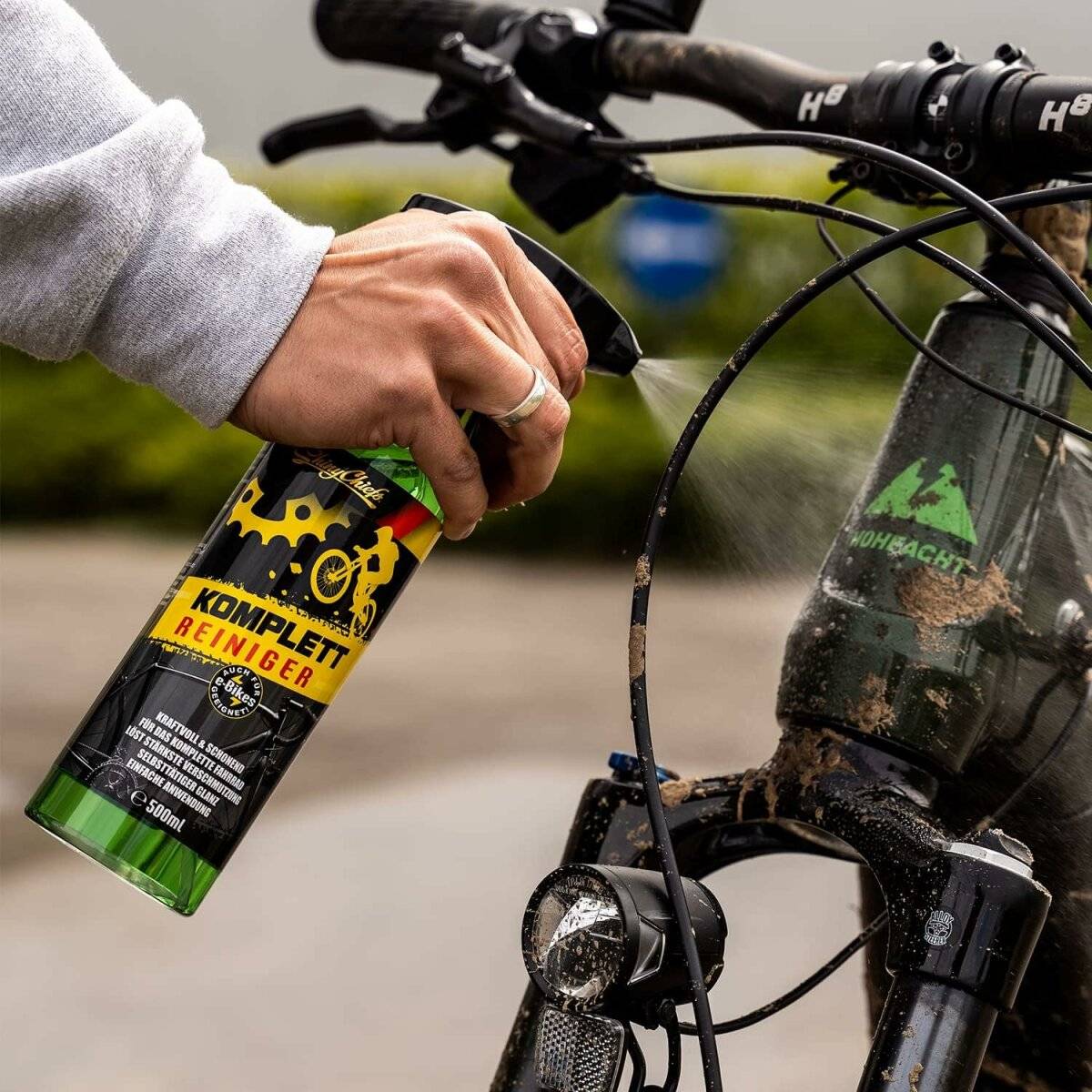 ShinyChiefs BIKE KOMPLETTREINIGER - Kraftvoller Fahrradreiniger mit materialschonender Formel - 500ml