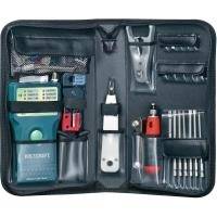 Voltcraft® Netzwerk-Installations- und Prüf-Kit mit CT-5 Kabeltester Geeignet für RJ-45, BNC, RJ-11 (CT-5)