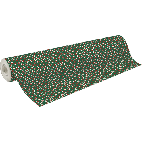 Clairefontaine Geschenkpapierrolle 50x0,70m, Weihnachtsmütze Grün 211947C Clairefontaine Geschenkpapierrolle 50x0,70m, Weihnachtsmütze Grün 211947C