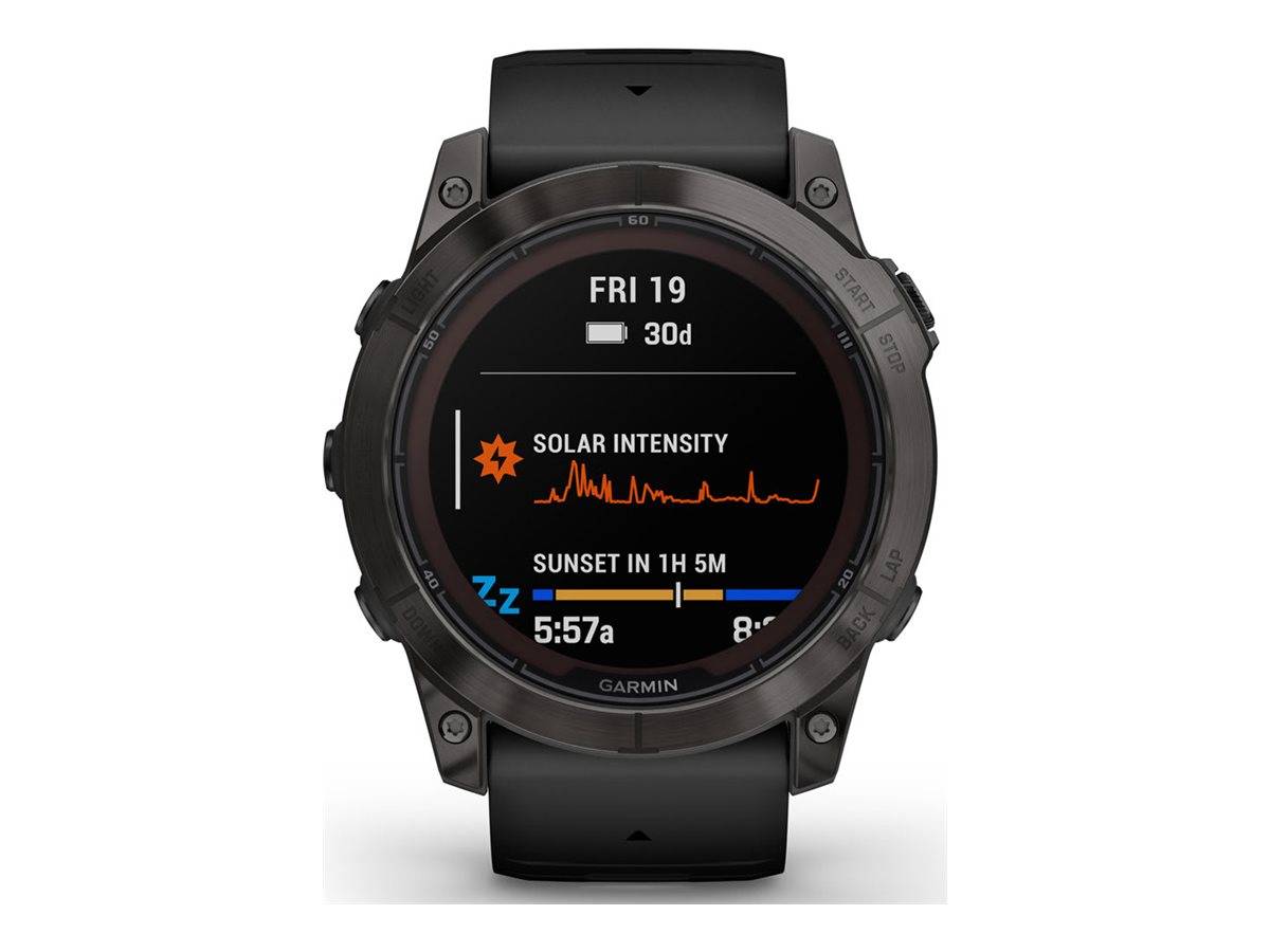 Garmin fenix 7X Pro - Sapphire Solar Edition - 51 mm - faserverstärktes Polymer
