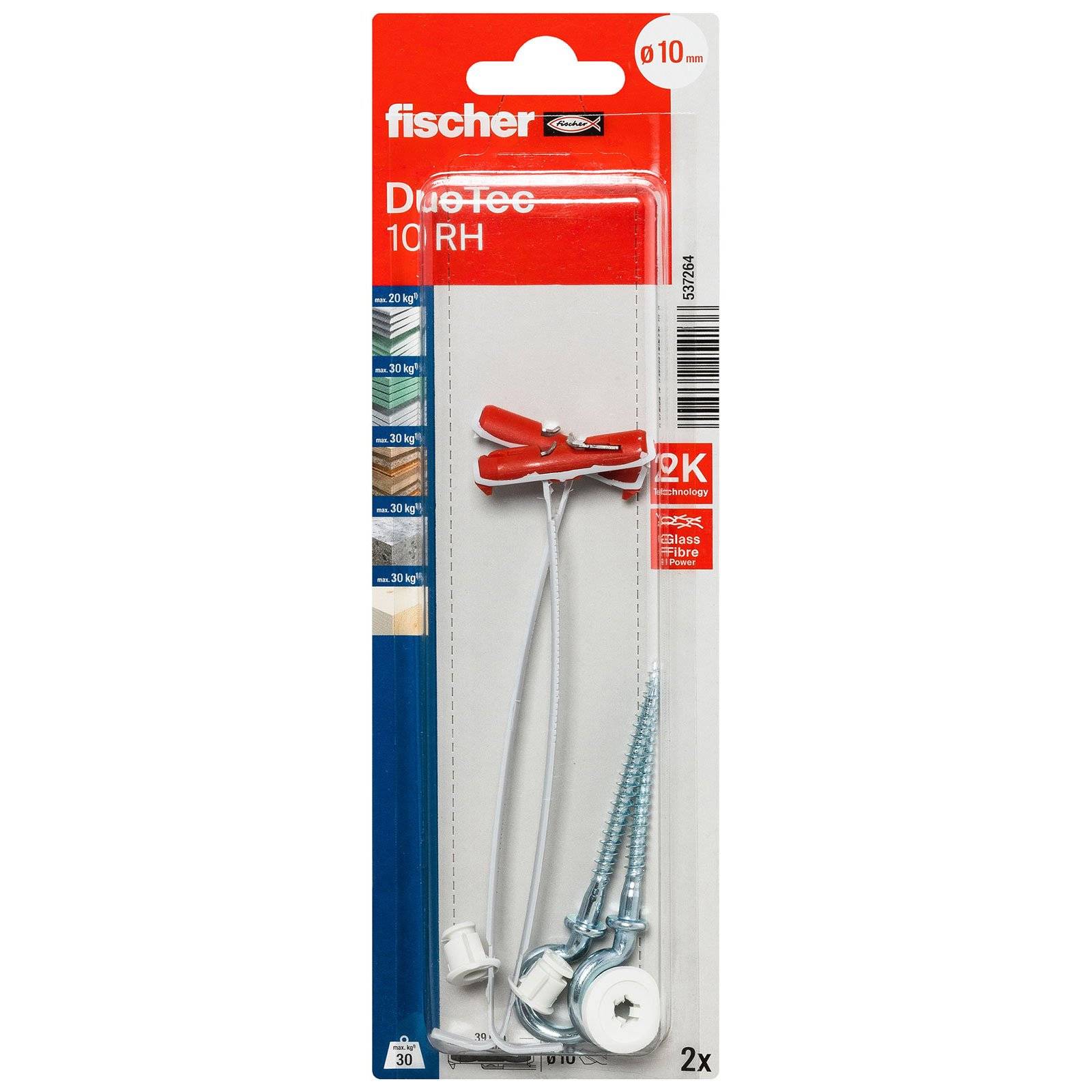fischer DuoTec 10 RH mit Rundhaken