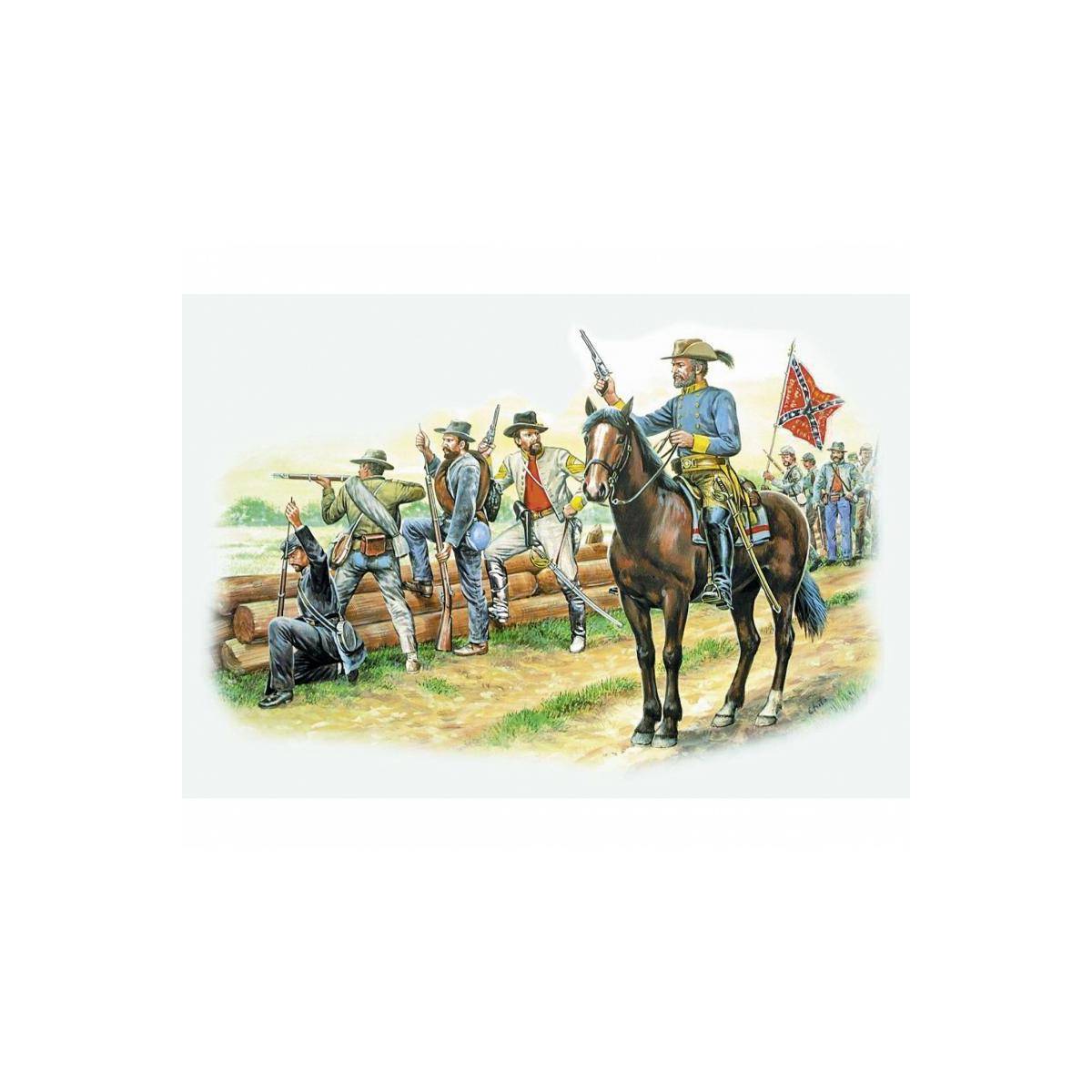6014 - Modellbausatz,1:72 Alliierte Truppe The Grays