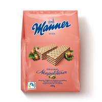 JOSEF MANNER - Manner Neapolitaner Beutel 200g, 200 g, Haselnuss, 485 kcal, 5,6 g, 65 g, 46 g