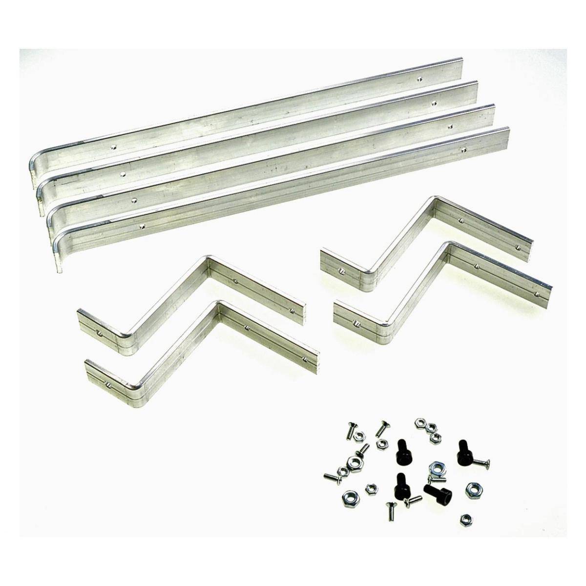 907078 - Modellbauteil,1:14 Alu Unterfahrschutz 190mm Flachb.