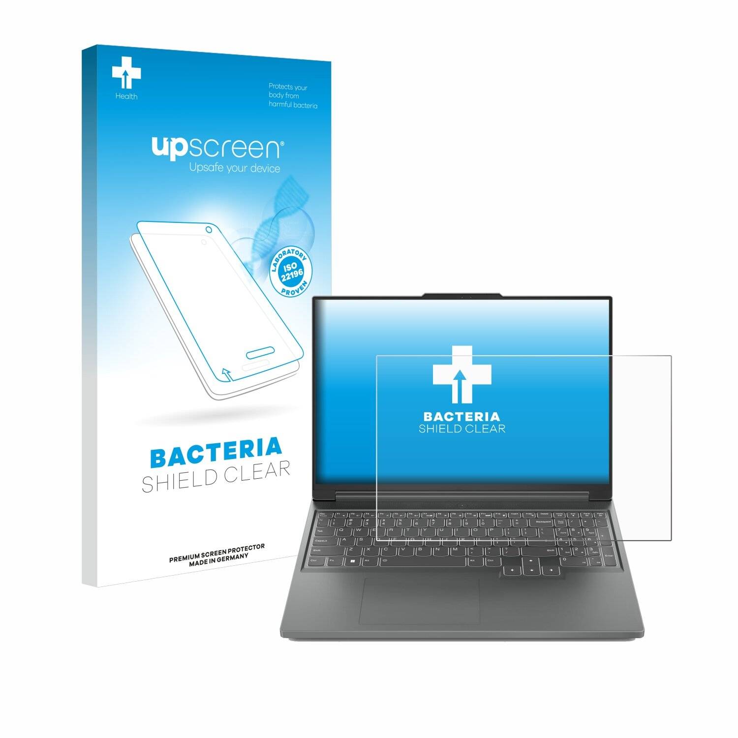 upscreen Bacteria Shield Schutzfolie für Lenovo Legion Slim 5 14 -