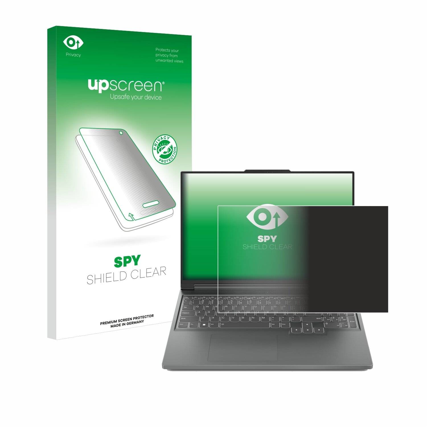 upscreen Spy Shield Sichtschutz-Folie für Lenovo Legion Slim 5