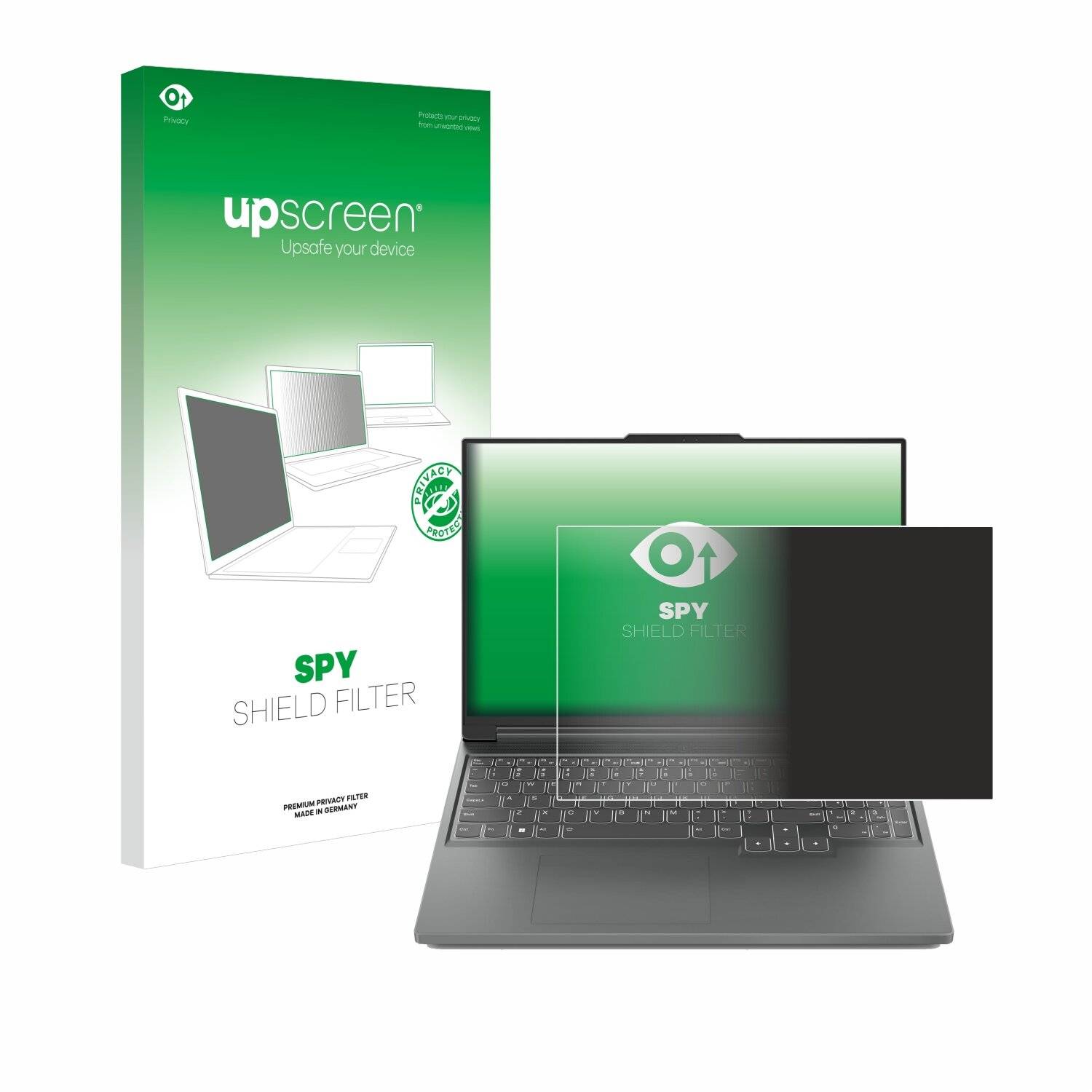 upscreen Spy Shield Blickschutz-Filter für Lenovo Legion Slim 5
