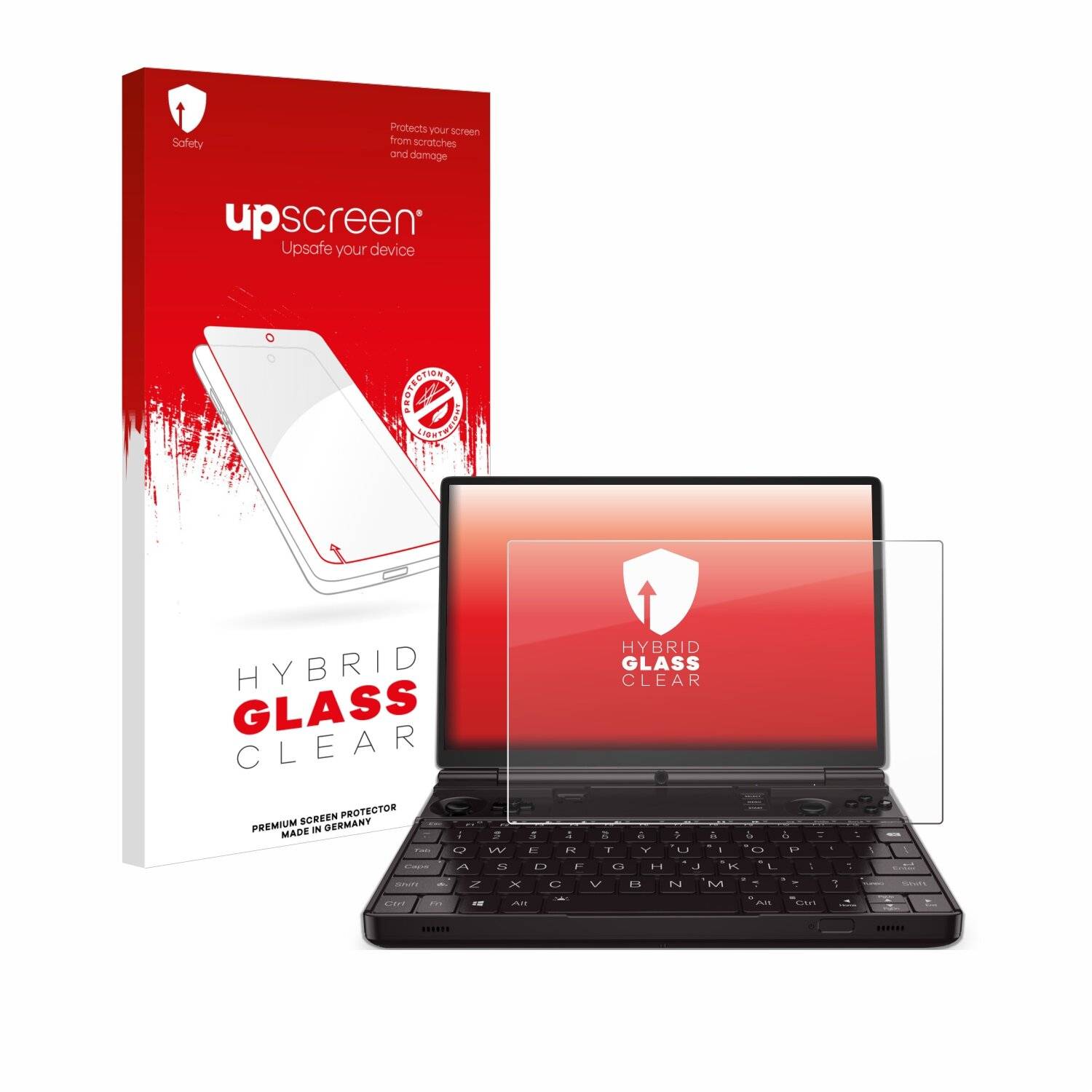 upscreen Hybrid Glas Panzer-Folie für GPD Win Max 2