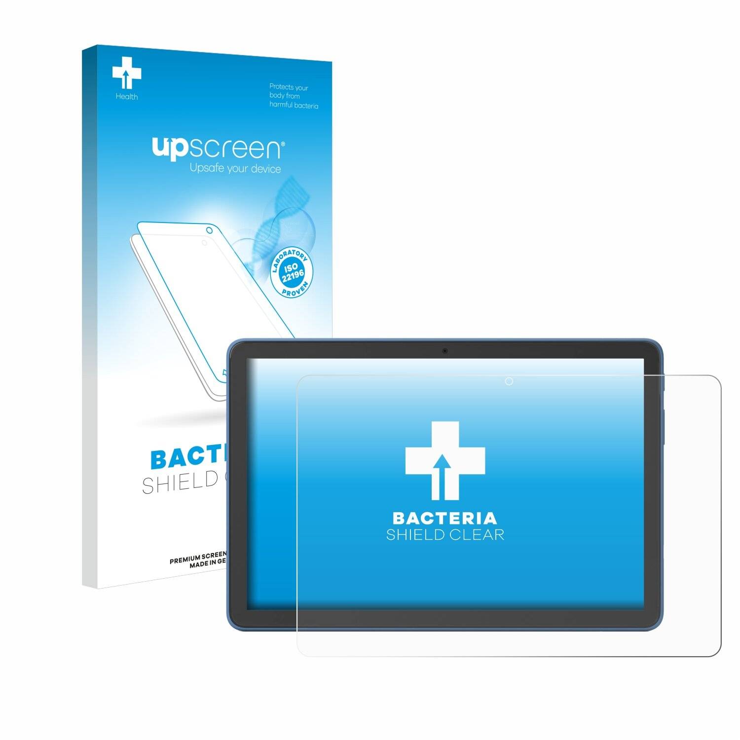upscreen Bacteria Shield Schutzfolie für Amazon Fire HD 10 2023 (13. Gen.) -