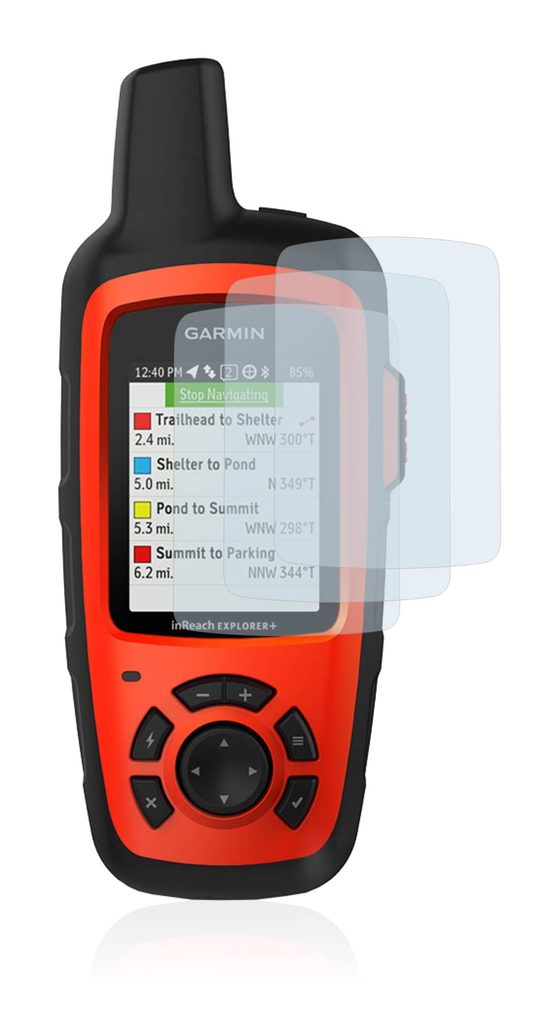 3x BROTECT AirGlass Glas Panzer-Folie für Garmin inReach Explorer+ - Schutzglas