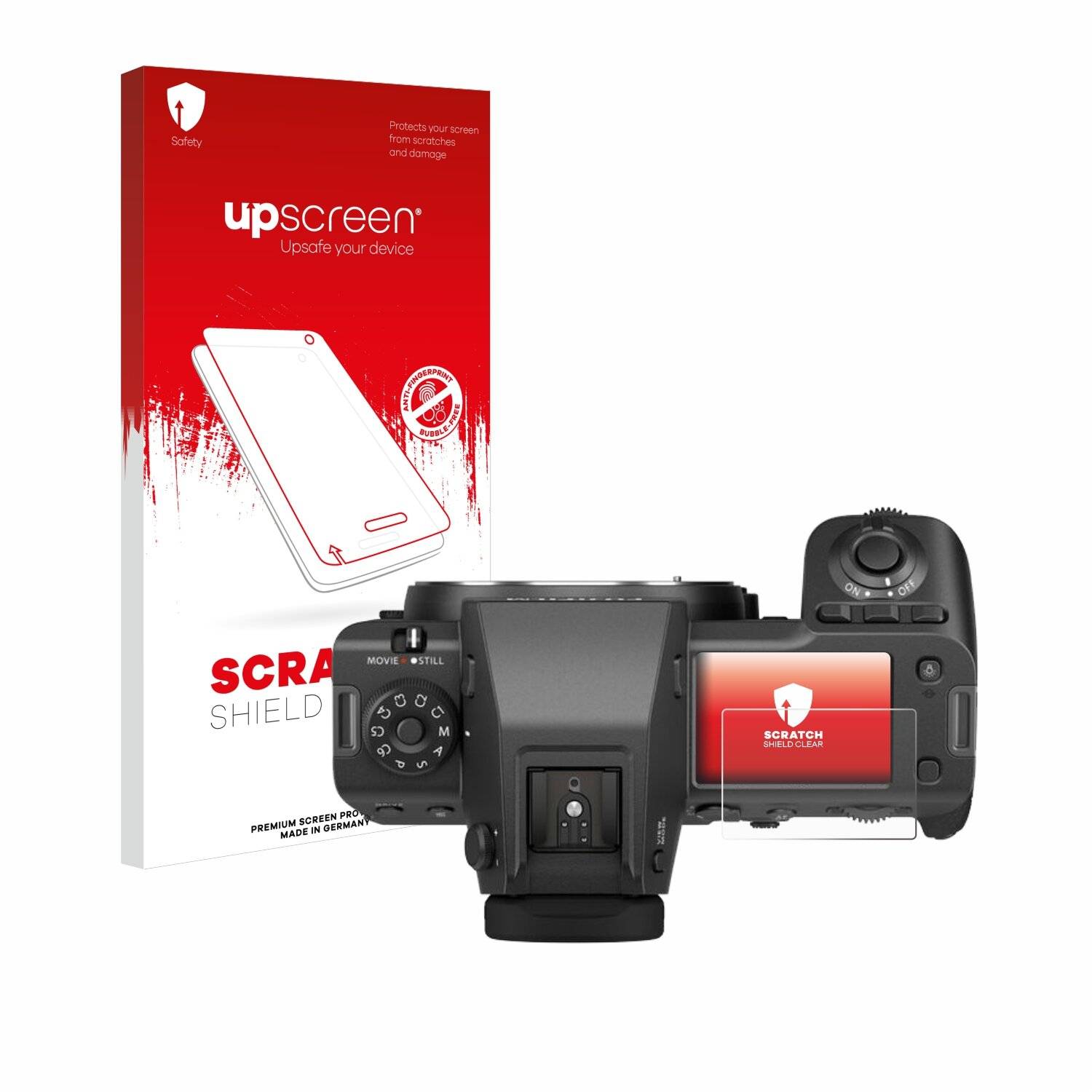 upscreen Scratch Shield Schutzfolie für Fujifilm GFX100 II