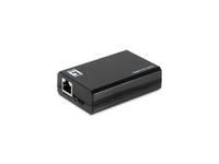 LevelOne Gigabit PoE bt zu USB-C PD 3.0 Splitter, IEEE 802.3af, IEEE 802.3at, IEEE 802.3bt, 10/100/1000Base-T(X), Schwar