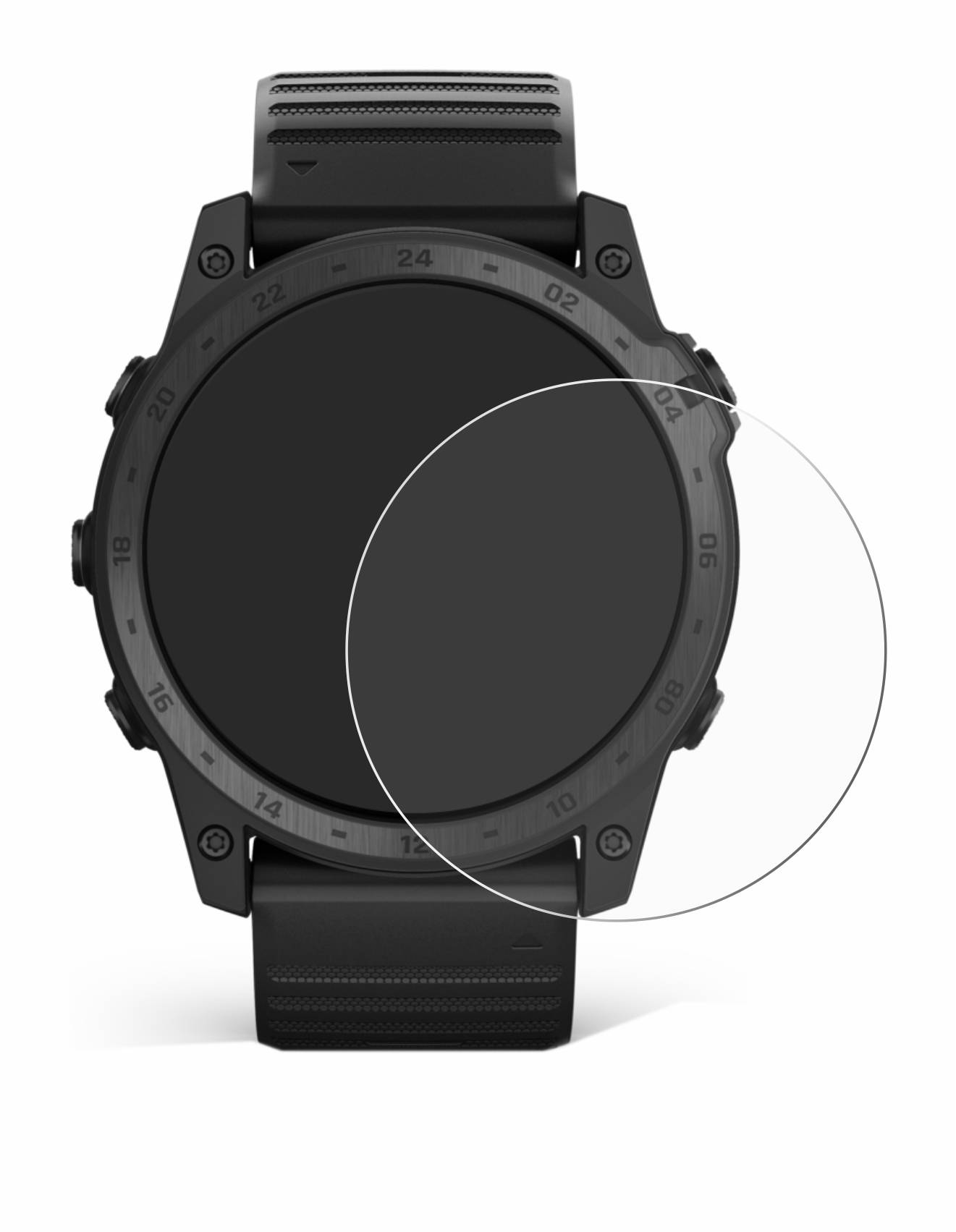 upscreen Scratch Shield Schutzfolie für Garmin Tactix 7 AMOLED