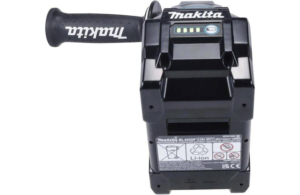 makita Akku-Winkelschleifer GA050GM201 Sp.40V Drehz.11000 1/min M14