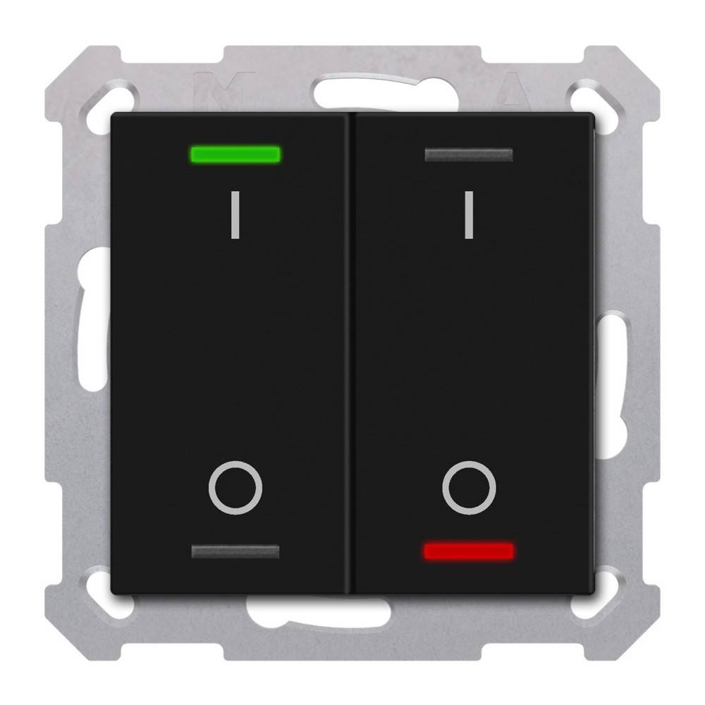 MDT technologies KNX Taster Light 55 2- TAL-55T2B06.02S