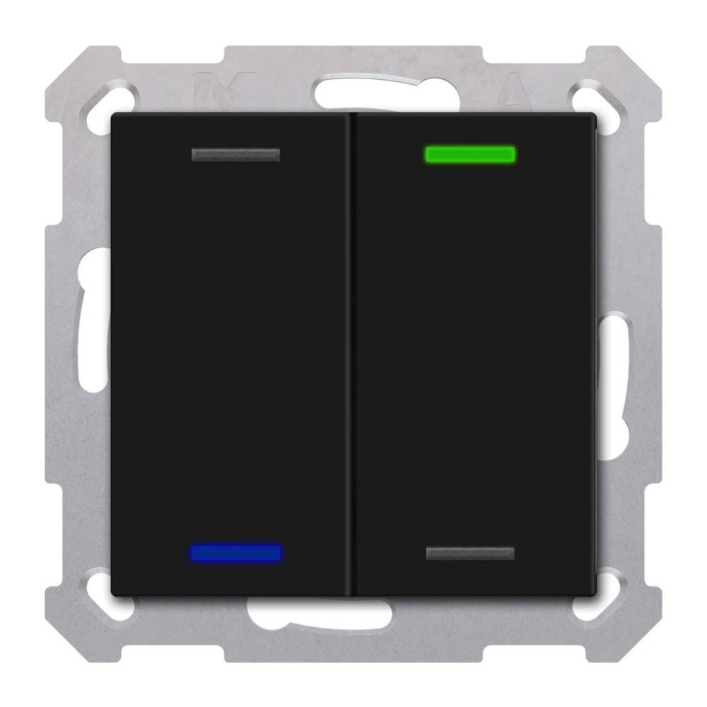 MDT technologies KNX Taster Light 55 2- TAL-5502006.02S
