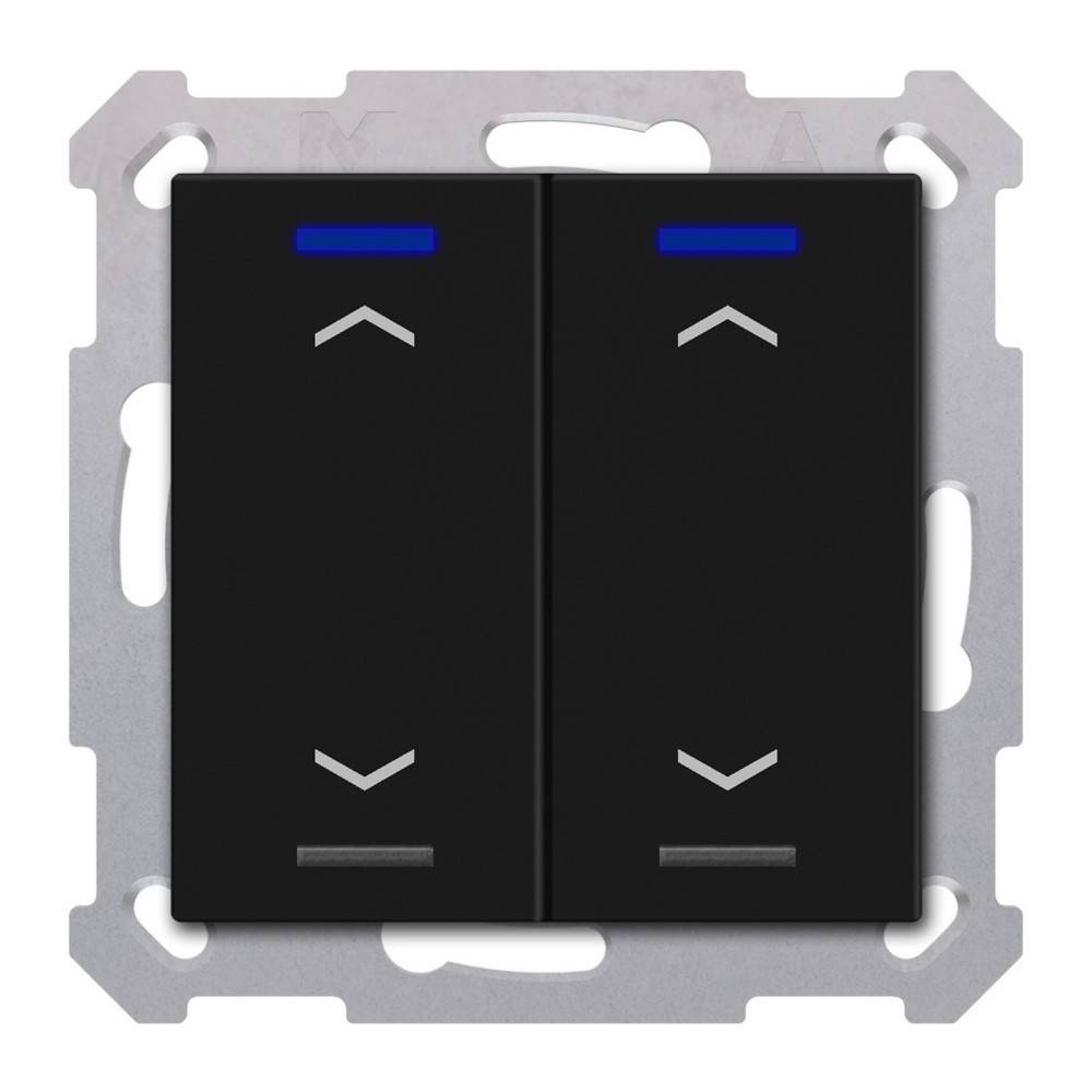 MDT technologies KNX Taster Light 55 2-fach BE-TAL55T206.A1