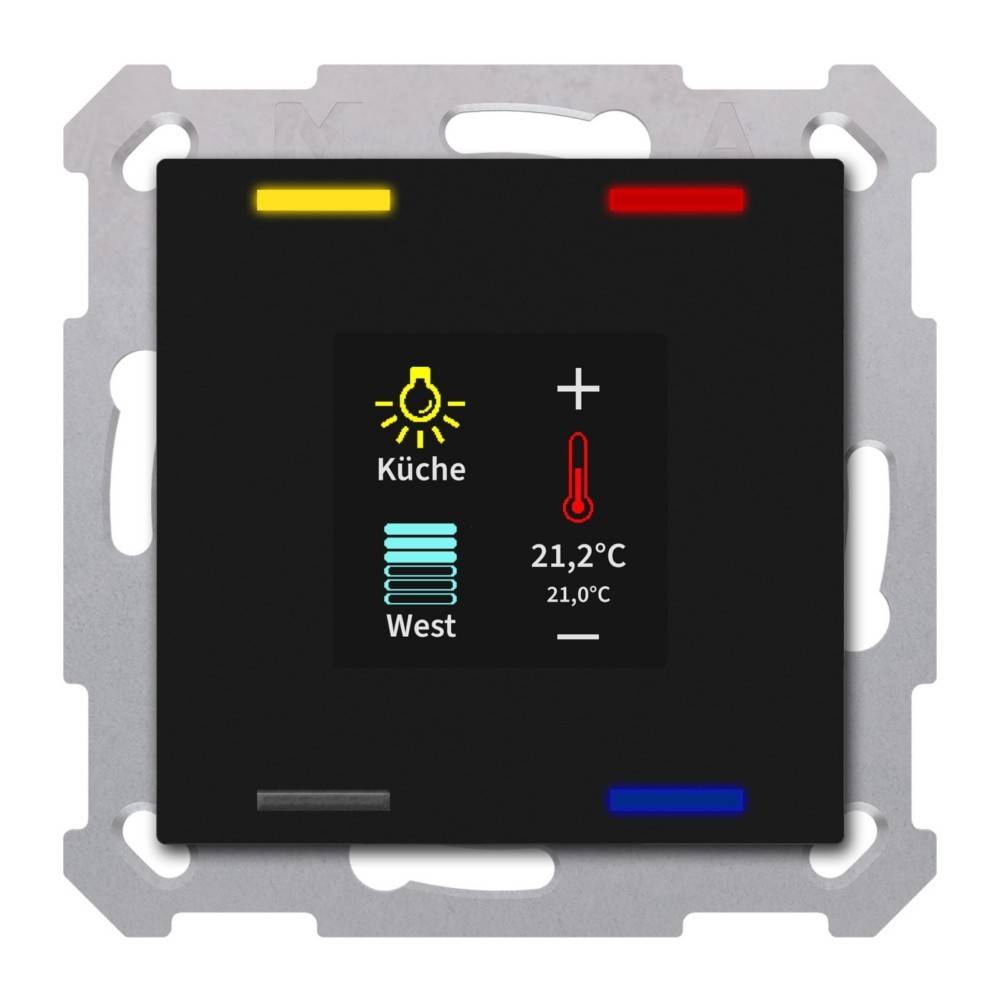 MDT technologies KNX Taster Smart 55 4-fach BE-TAS55T406.01