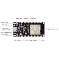 Waveshare ESP32-C6-WROOM-1-N8, RISC-V, 160MHz, Matter/Thread, BT5, WiFi 6, Zigbee, ohne Header Waveshare ESP32-C6-WROOM-1-N8, RISC-V, 160MHz, Matter/Thread, BT5, WiFi 6, Zigbee, ohne Header