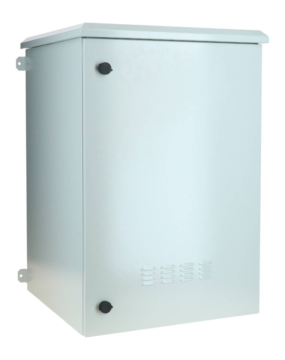 DSIT Danicom - 18 HE 19” Outdoor Serverschrank zur Wandmontage IP55 - 600 x 600 x 900mm