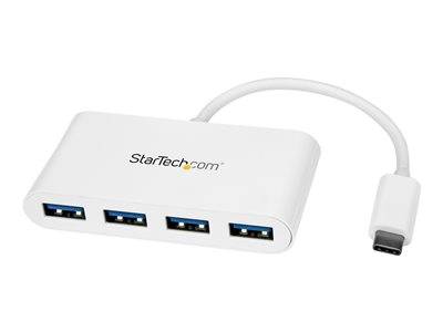 STARTECH USB-C Hub - 4 Port USB 3.0 -USB Eingabe / Ausgabe Dockingstations und Hubs
