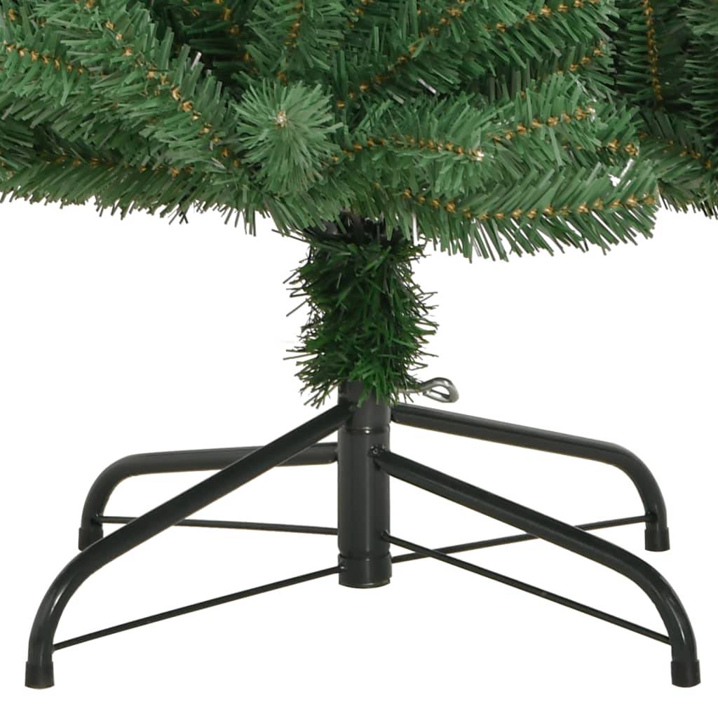 vidaXL Künstlicher Weihnachtsbaum Klappbar mit Ständer Grün 150 cm