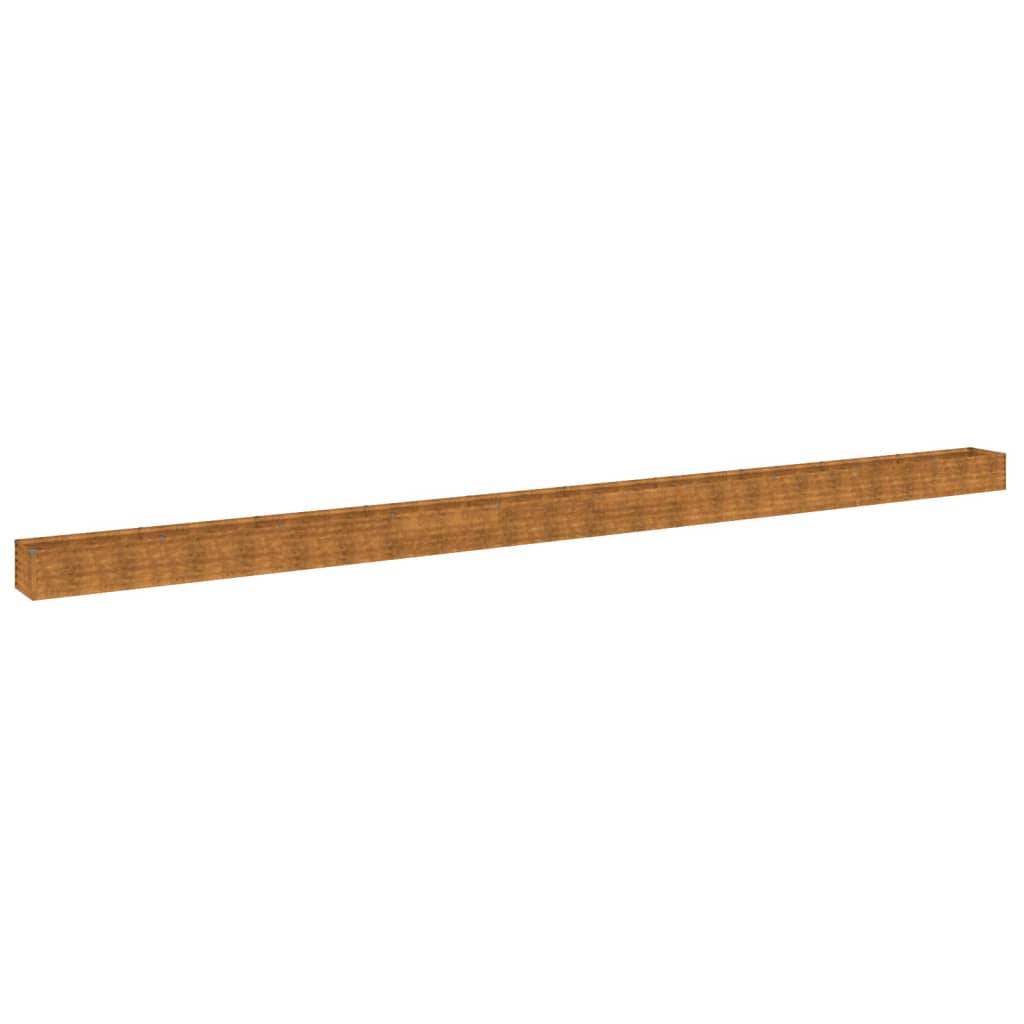 vidaXL Hochbeet 960x50x36 cm Cortenstahl