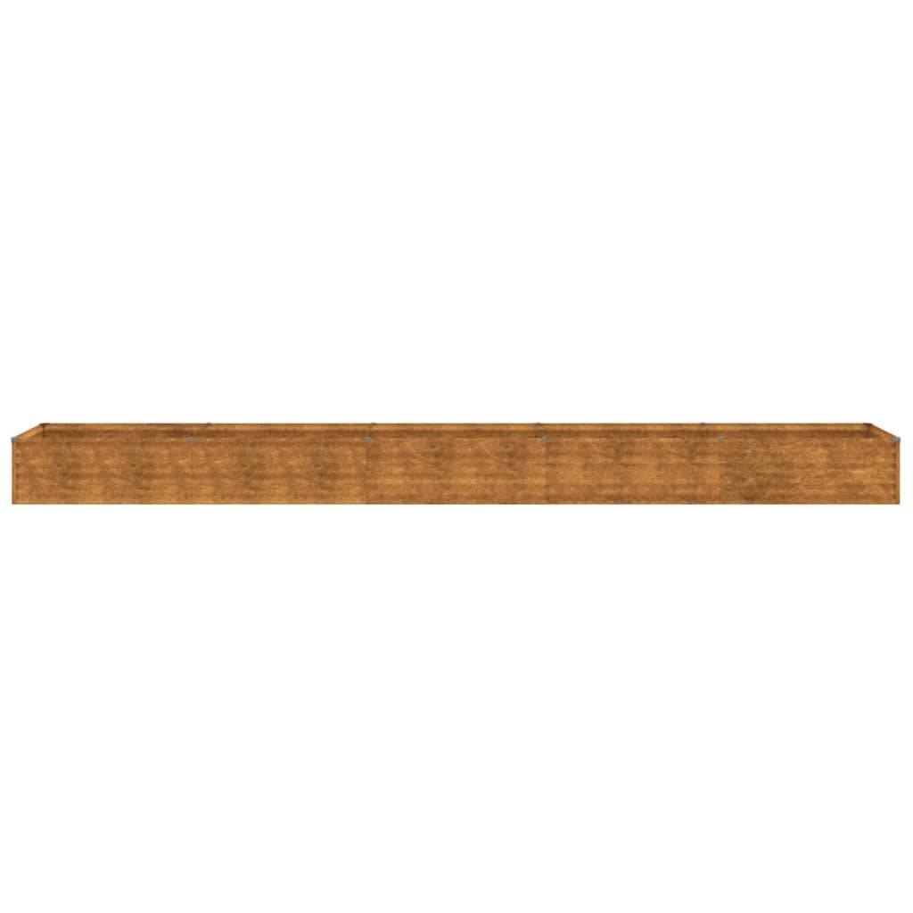 vidaXL Hochbeet 482x50x36 cm Cortenstahl