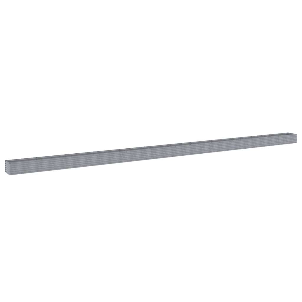 vidaXL Hochbeet 1152x50x36 cm Cortenstahl