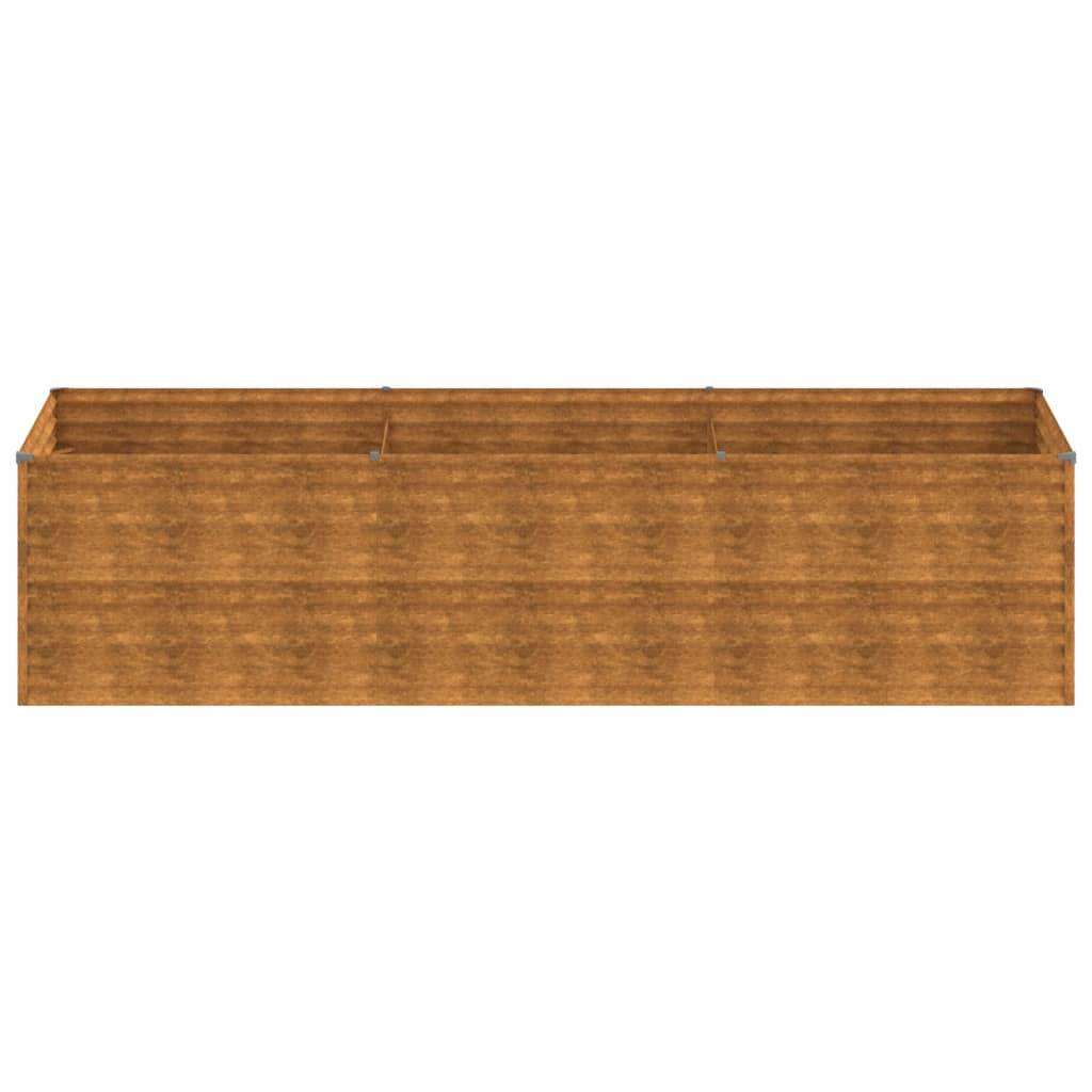 vidaXL Hochbeet 290x100x69 cm Cortenstahl