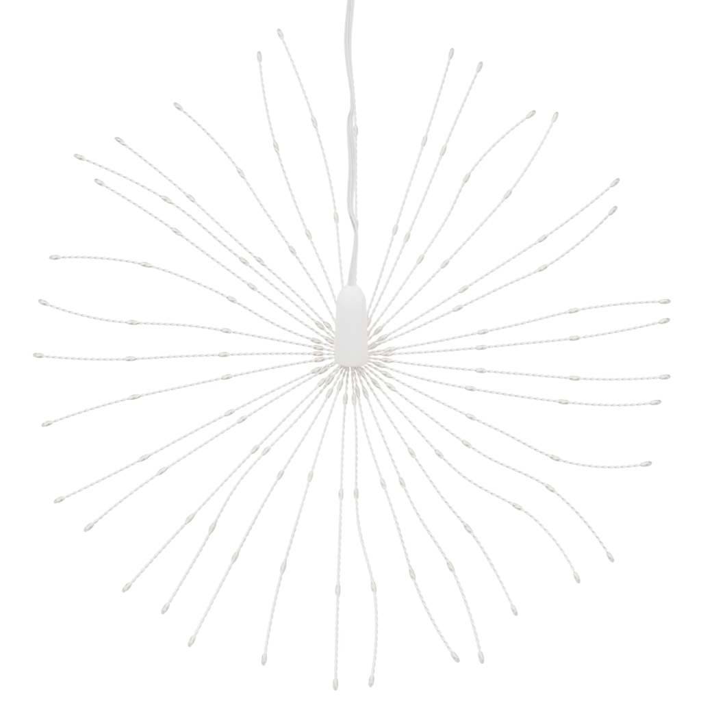 vidaXL Weihnachtsbeleuchtung Feuerwerk 140 LEDs Warmweiß 17 cm