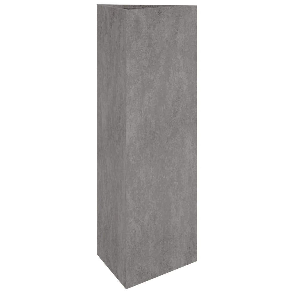 vidaXL Pflanzkübel 30x26x75 cm Cortenstahl