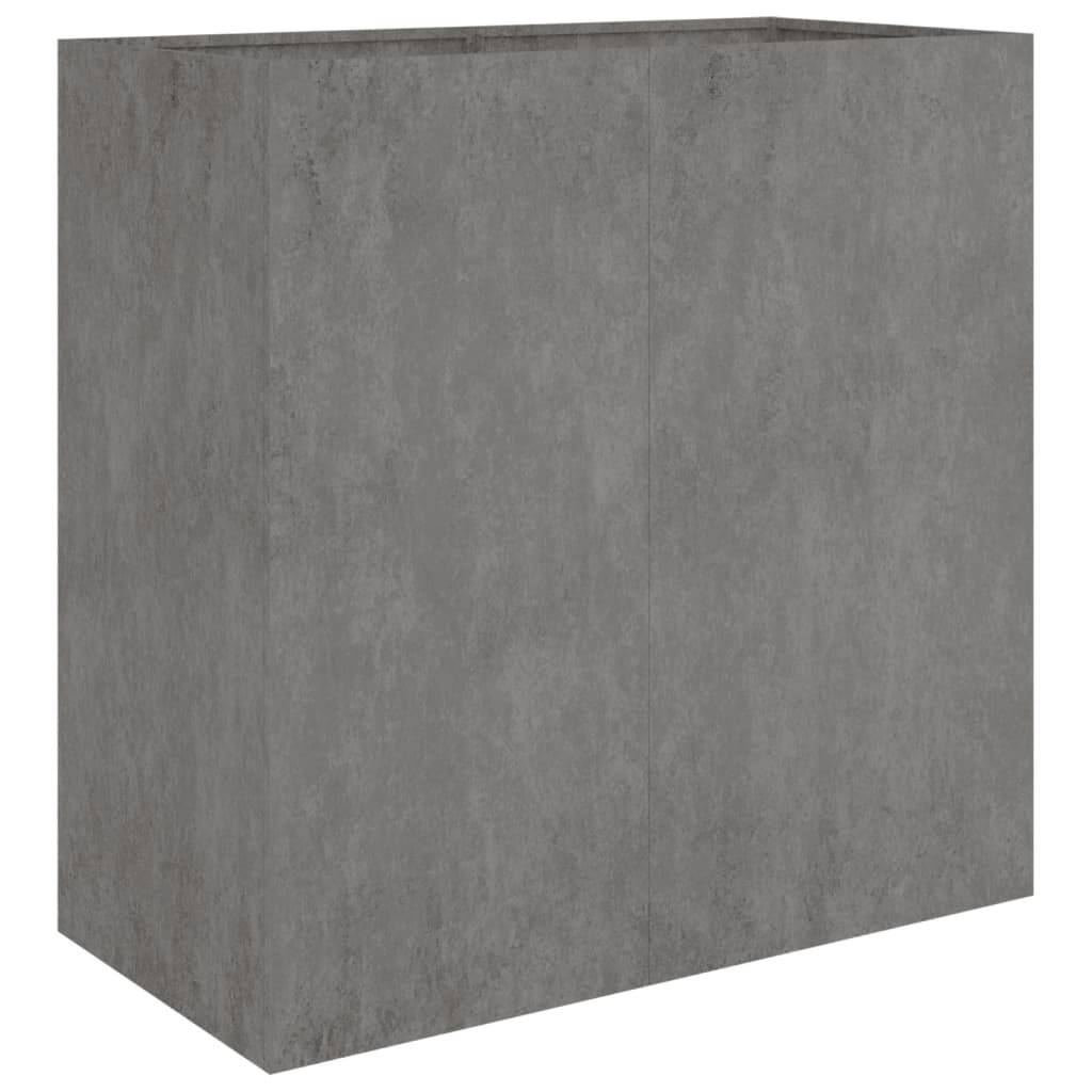 vidaXL Pflanzkübel 40x80x80 cm Cortenstahl