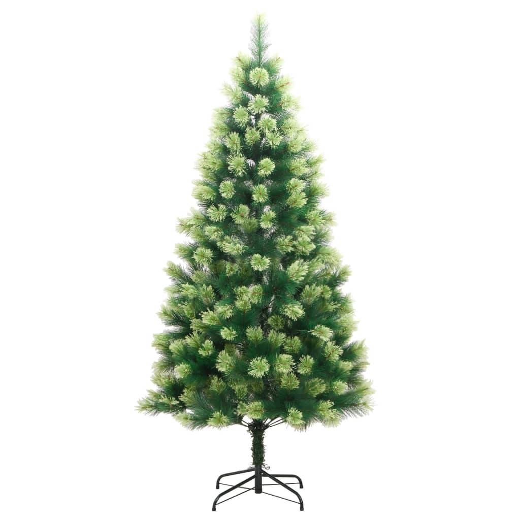 vidaXL Künstlicher Weihnachtsbaum Klappbar mit Ständer 210 cm