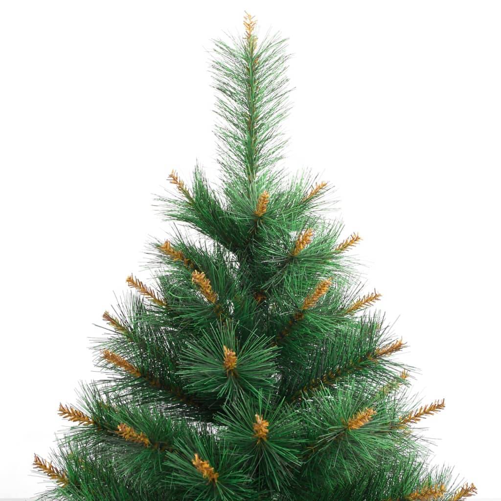 vidaXL Künstlicher Weihnachtsbaum Klappbar mit Ständer 180 cm