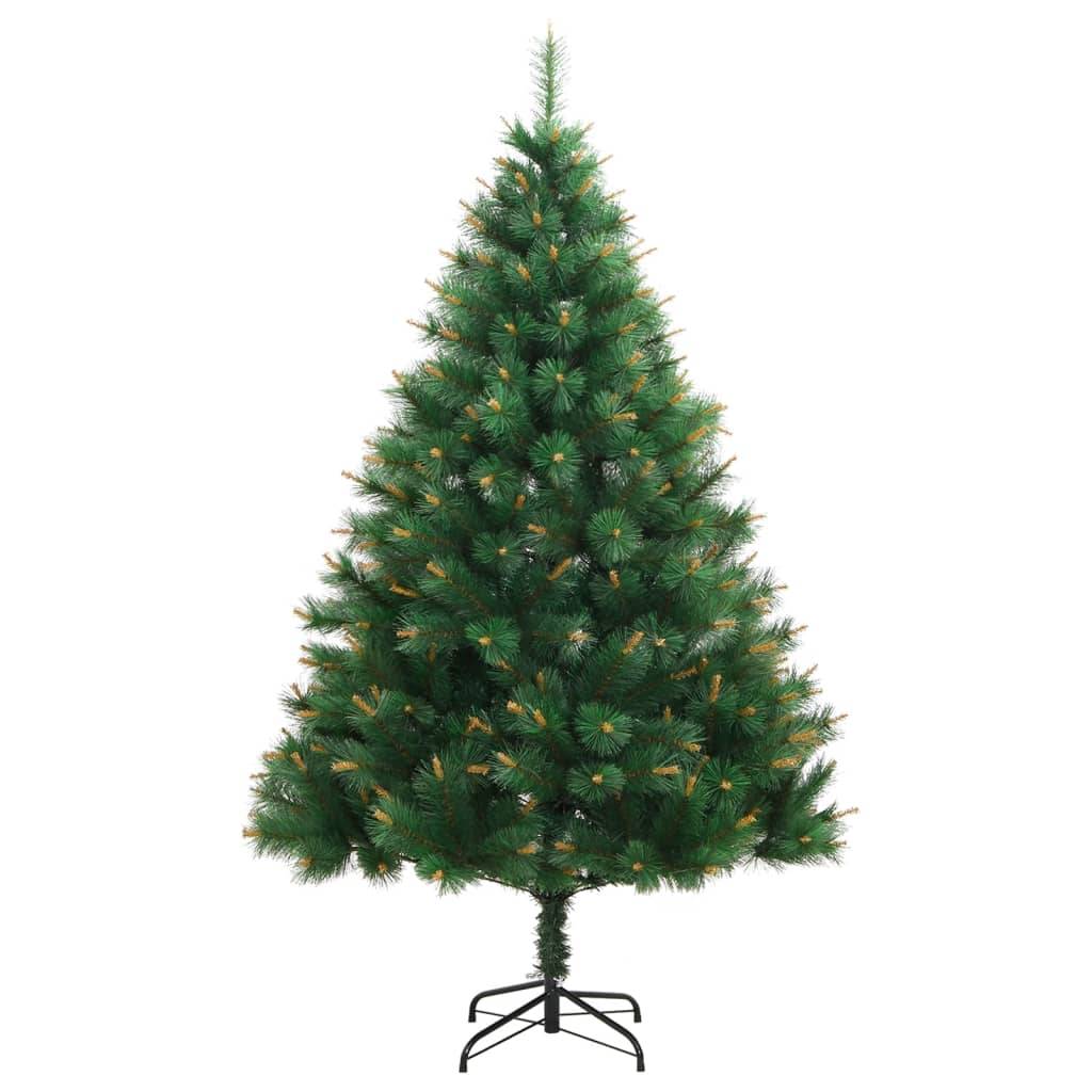 vidaXL Künstlicher Weihnachtsbaum Klappbar mit Ständer 180 cm