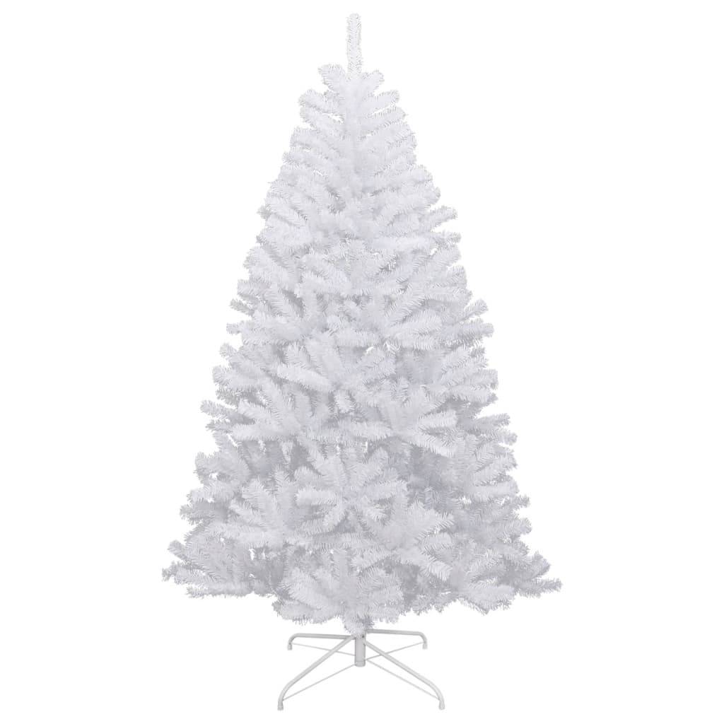vidaXL Künstlicher Weihnachtsbaum Klappbar Beschneit 180 cm