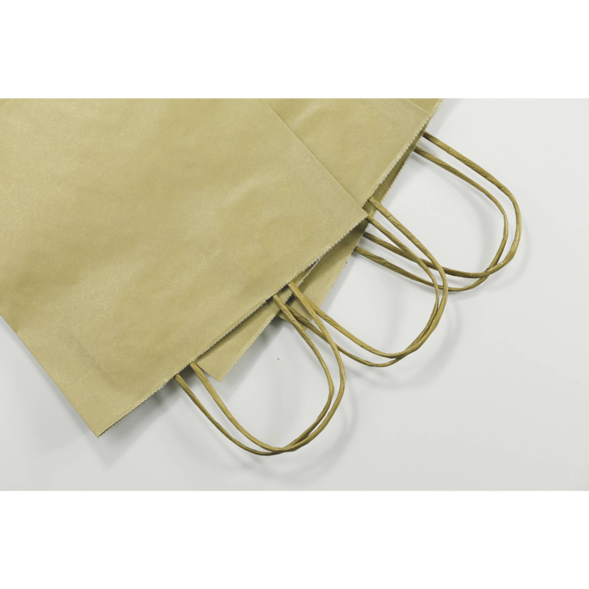 Clairefontaine 25 Geschenktaschen 180+70x240, kraft braun - Kartonbraun 395609C