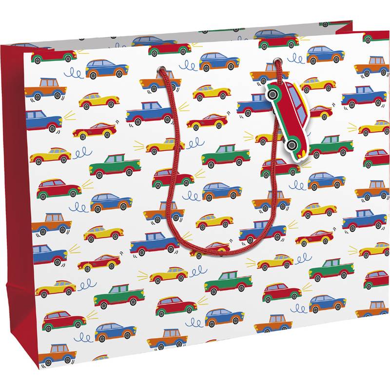 Clairefontaine Geschenktüte "Autos", groß