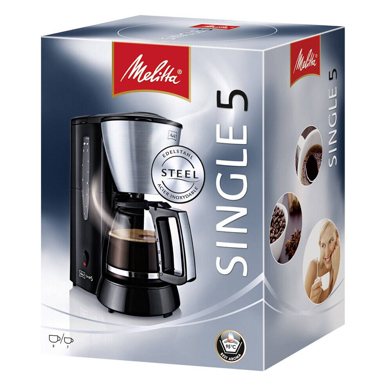 Melitta Single 5 M 720 BK SST Kaffeemaschine