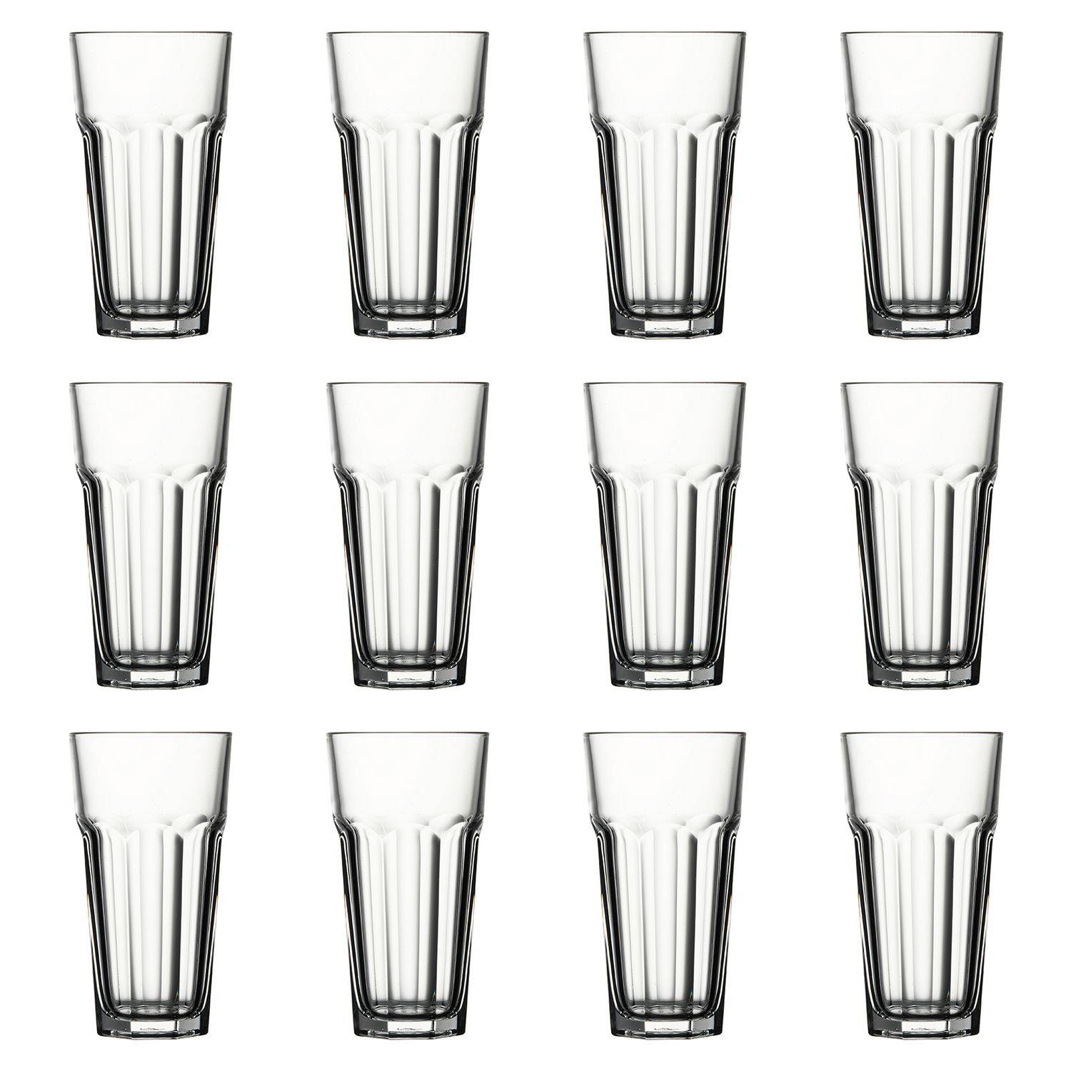 Longdrinkgläser, Trinkgläser 12er-Set - Casablanca, 365 ml