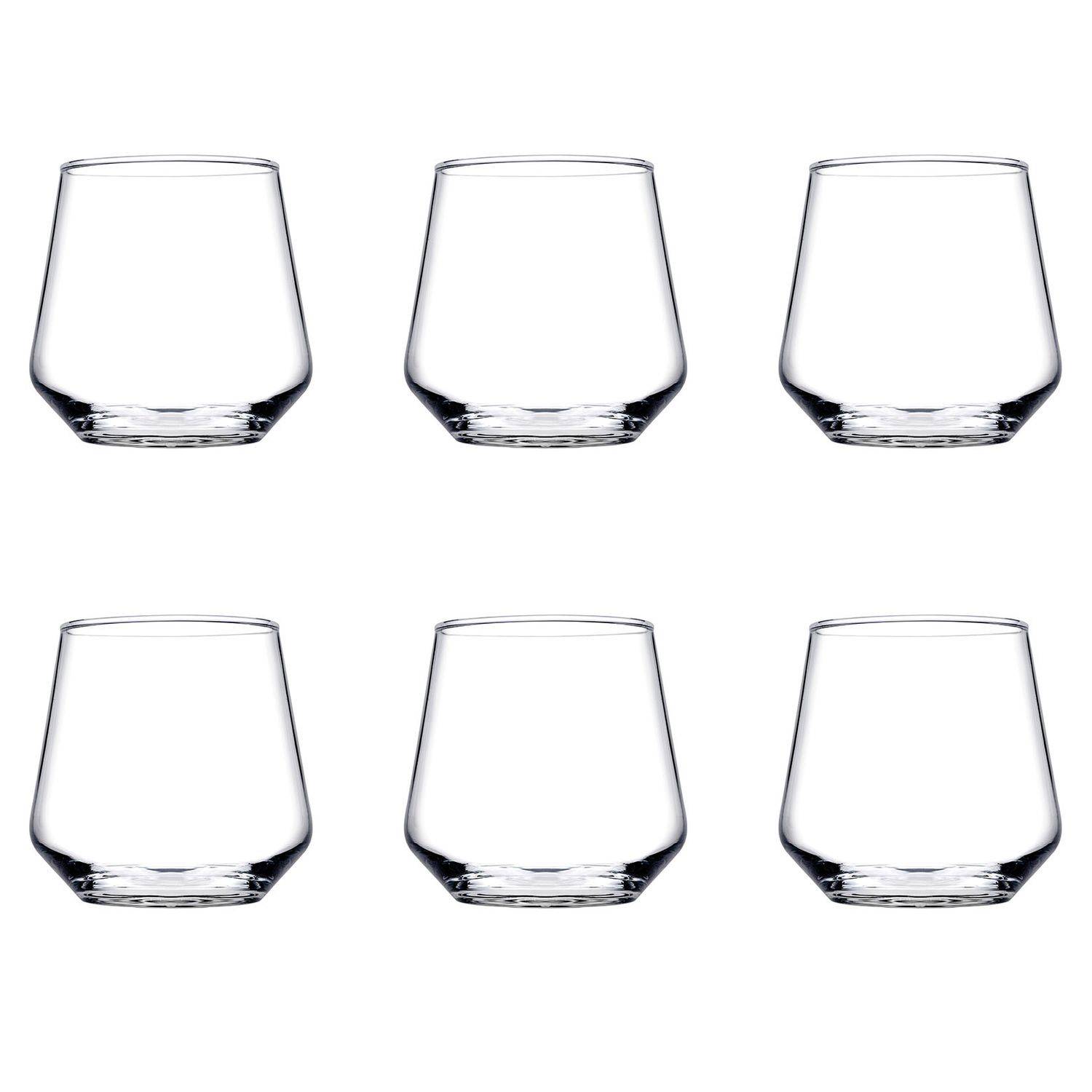 Whiskygläser, Cocktailgläser 6er Set - Allegra, 345ml