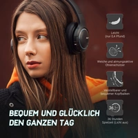 Edifier HECATE G2BT Bluetooth Gaming Headset, RGB-Licht,kabelloses Over-Ear Headset,Geräuschunterdrückung für Telefonieren/Spielen/Musik,Schwarz Edifier HECATE G2BT Bluetooth Gaming Headset, RGB-Licht,kabelloses Over-Ear Headset,Geräuschunterdrückung für Telefonieren/Spielen/Musik,Schwarz