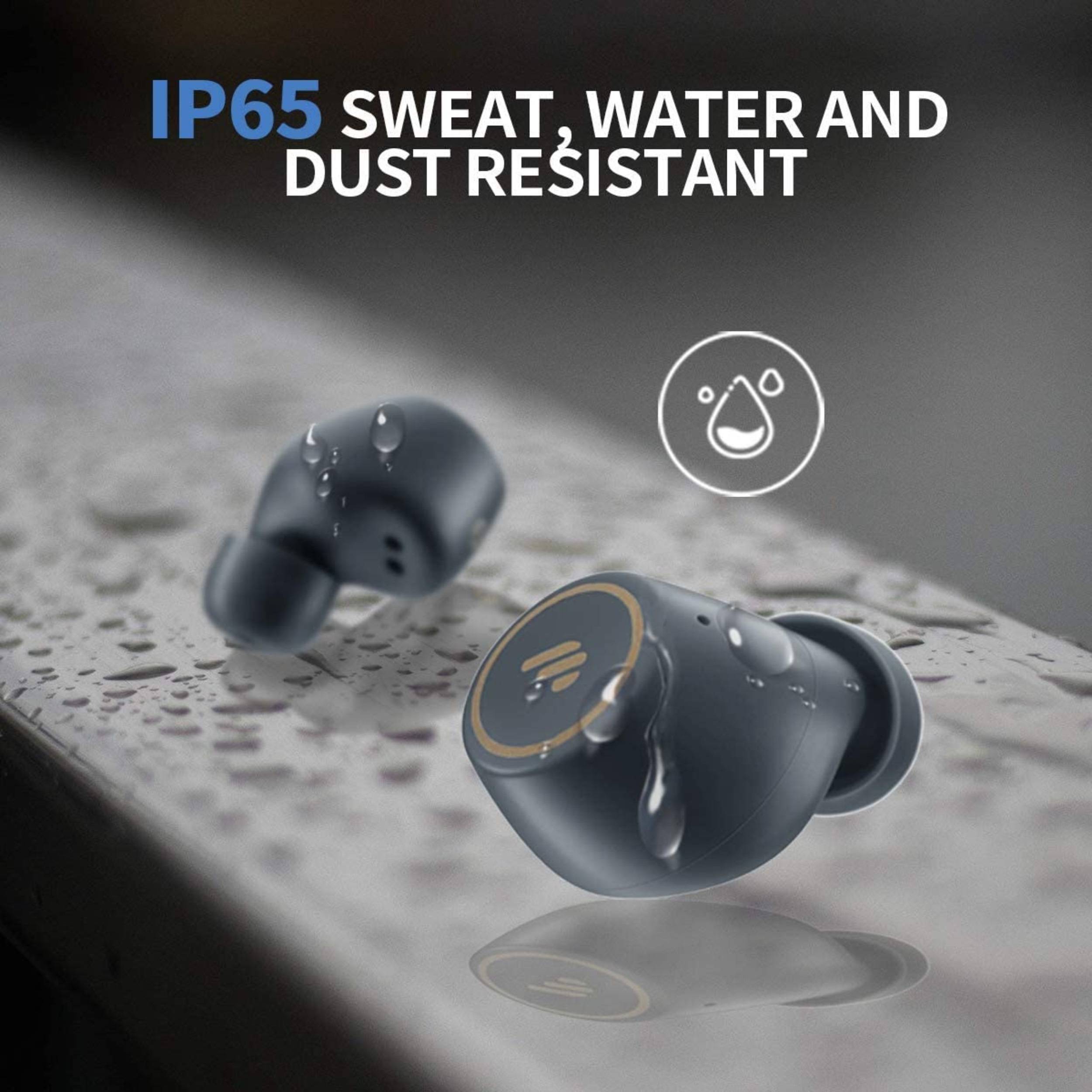 Edifier TWS1 PRO True Wireless Earbuds Bluetooth V5.2 AptX-Adaptive Qualcomm® CVC TM 8.0 Geräuschunterdrückung, IP65 wasserdicht– Grau