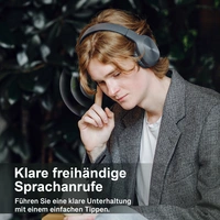 Edifier W600BT Bluetooth 5.1 Over-Ear Kopfhörer, Stereo-Headset, Kabelgebunden/kabellos,integriertem Mikrofon,tiefer Bass,Schwarz Edifier W600BT Bluetooth 5.1 Over-Ear Kopfhörer, Stereo-Headset, Kabelgebunden/kabellos,integriertem Mikrofon,tiefer Bass,Schwarz