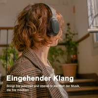 Edifier W820NB Plus Bluetooth Kabellose Over-Ear Kopfhörer,aktiver Geräuschunterdrückung,Hi-Res Stilvolle headset für Anruf/Musik/Spiel, Schwarz Edifier W820NB Plus Bluetooth Kabellose Over-Ear Kopfhörer,aktiver Geräuschunterdrückung,Hi-Res Stilvolle headset für Anruf/Musik/Spiel, Schwarz
