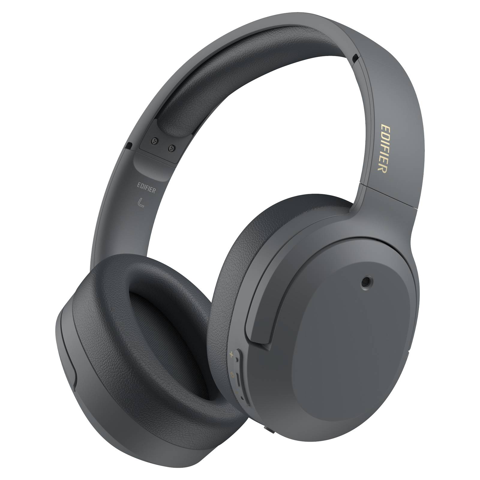 Edifier W820NB Plus Bluetooth Kabellose Over-Ear Kopfhörer mit aktiver Geräuschunterdrückung, Hi-Res Stilvolle headset für Anruf/Musik/Spiel, Grau