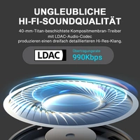 Edifier W820NB Plus Bluetooth Kabellose Over-Ear Kopfhörer mit aktiver Geräuschunterdrückung, Hi-Res headset für Anruf/Musik/Spiel,Elfenbein Edifier W820NB Plus Bluetooth Kabellose Over-Ear Kopfhörer mit aktiver Geräuschunterdrückung, Hi-Res headset für Anruf/Musik/Spiel,Elfenbein
